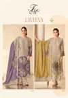 Laveena By T&M Tissue Jari Printed Wholesale Dress Material In India
